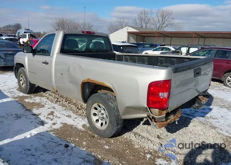 2008 Chevrolet Silverado 1500 Work Truck from USA, damaged, VIN 1GCEC14X08Z313549